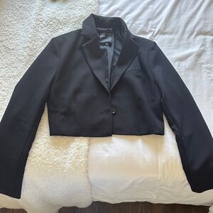 Dynamite cropped blazer